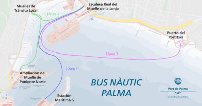 La APB abre el periodo de información pública del Bus Nàutic Palma