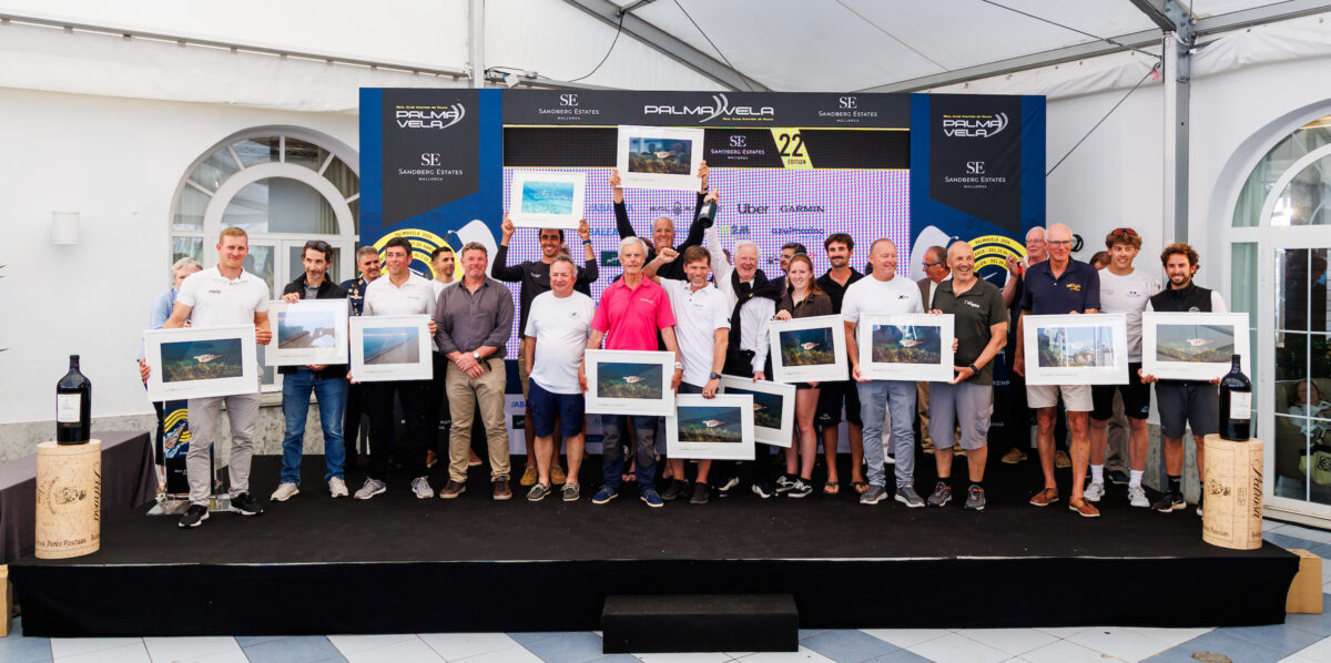 Reparto de las 12 coronas de la Sandberg PalmaVela tras la última jornada en blanco